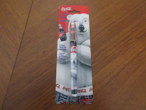 Coca cola fountain - coca-cola, pen