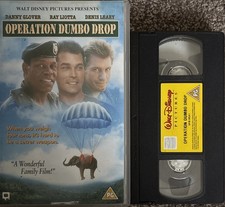 Operation Dumbo Drop VHS Big Box Ex Rental Walt Disney Video (untested)