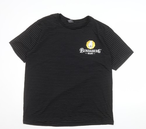 Bundaberg men black striped - bundaberg,