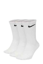 NIKE SOCKS PAIRS COTTON CUSHIONED & LIGHTWEIGHT CREW ANKLE MENS WOMENS SPORTS