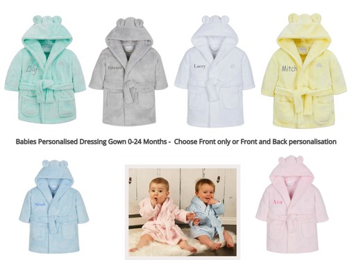 Childrens babies dressing gown - childrens,