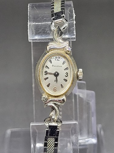 Woman bulova 10k - 10k, white