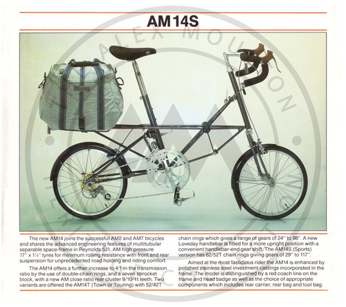 1988 moulton am14s am14t - 1988,