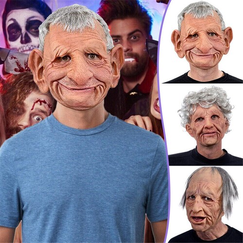 Old man mask - man,