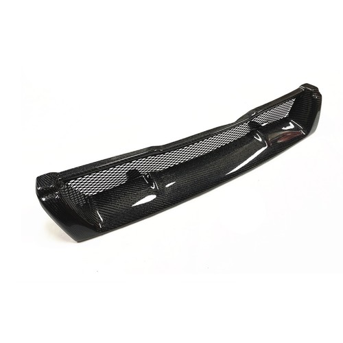 Carbon fiber front bumper - carbon,