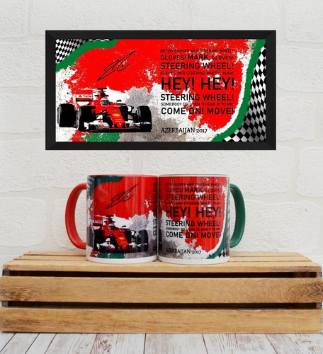 Kimi raikkonen mugs ferrari - kimi,