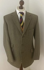 Cordings Of Piccadilly Vintage Check  100% Wool Tweed Sports Jacket Blazer 42R