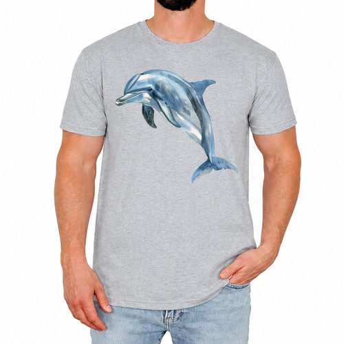 Dolphin mens shirt - dolphin, t-shirt