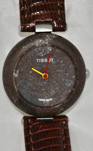 Vintage tissot rockwatch brown - vintage,