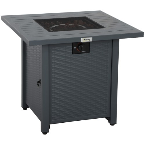 Outsunny rattan style propane - outsunny,