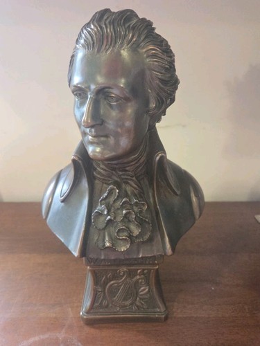 Vintage bronze faro beethoven - vintage,
