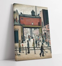 MAY DAY, L.S. LOWRY - CANVAS