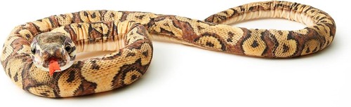 Soft cuddly plush snake toy - soft,