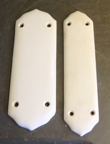 Old porcelain ceramic door - porcelain,