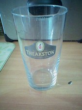 Theakston pint glass - theakston, pub