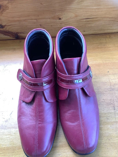 Pavers burgundy leather - burgundy,