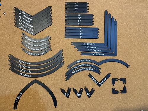 Jigsaw layout frame modular - -,