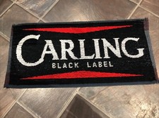 CARLING black Label BEER TOWEL BAR TOWEL COLLECTORS