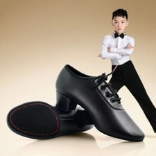 Men Latin Dance Shoes Black