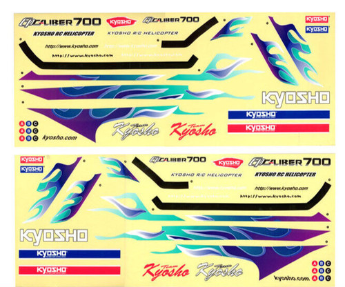 Decal sheet caliber - sheet,