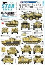 Star Decals 1/35 #35C1097 Op. Telic #2 ”Warrior, Fuchs NBC, Scimitar“