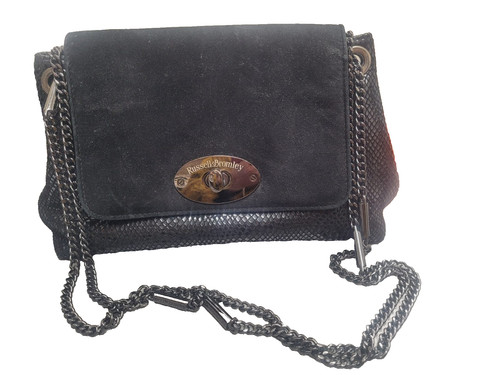 Russell bromley black - russell, suede