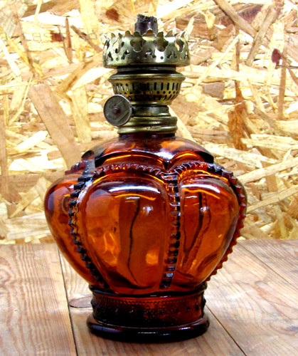 Vintage crown amber mini - crown,