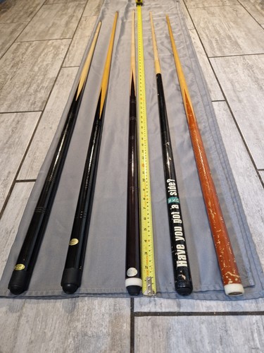 Pool snooker cues bundle 1 - bundle, (5)