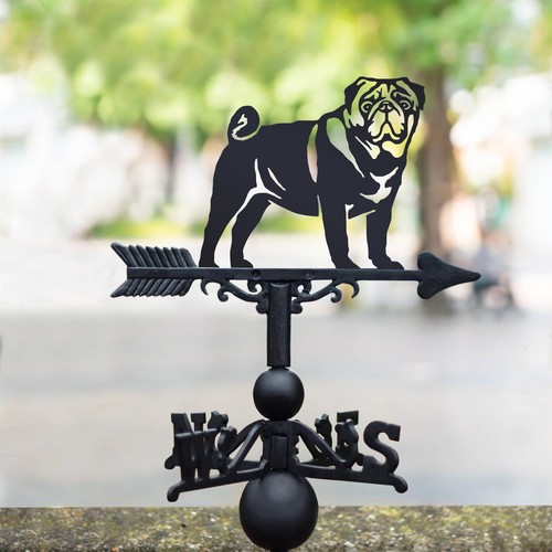 Pug weathervane - pug,