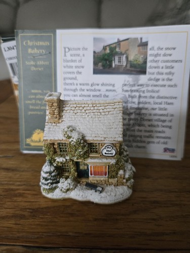 Lilliput lane cristmas - lilliput, bakery
