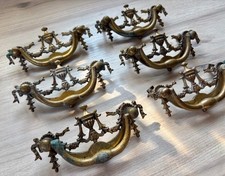 Set vintage brass - 6, drawer