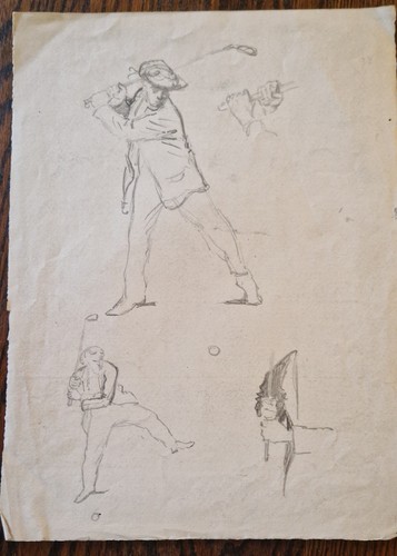 Vintage golfers original - vintage,