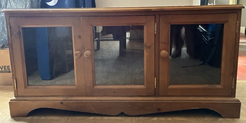 Solid antique pine - antique, tv