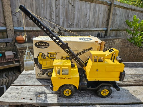Tonka mighty crane truck - tonka,