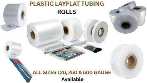 Clear rolls polythene - clear,