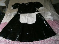 PVC calf length maids uniform size 24/26