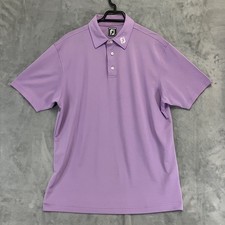 Footjoy Golf Polo Shirt Purple