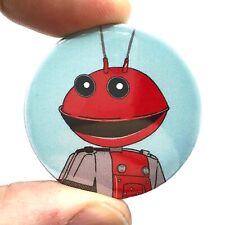Mash Get Smash Cadburys Alien Inspired 38mm Button Pin Badge 