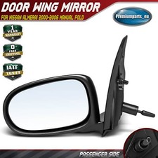 Cable Door Wing Mirror Passenger Side for Nissan AlmeraI 2000-2006 Manual Fold