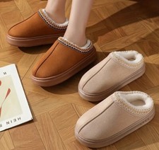 Designer Inspired Tasman  Ladies Faux fur lined Slippers