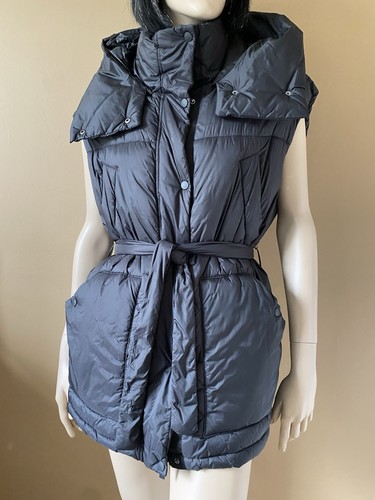 Zara black padded gilet - zara,