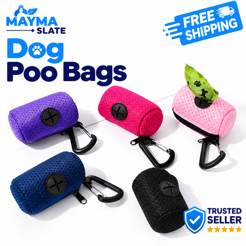 Dog poo bags dispenser - dog,