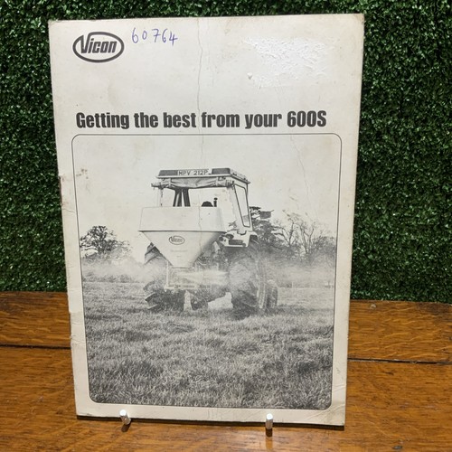 Vicon 600s tractor - vicon,