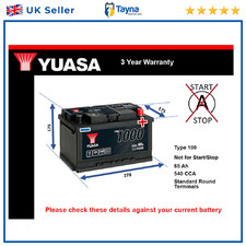 Battery fits TVR CERBERA 280