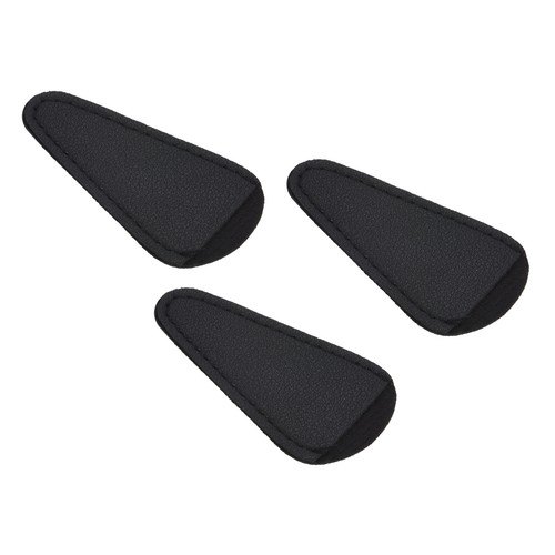 3pcs pu leather - 2.9"x1.5",