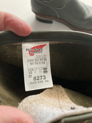 Red wing boots olive green - (olive,
