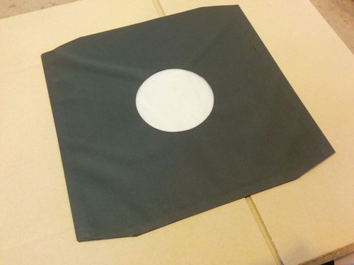 Black polylined paper - 50, 12"