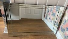 Triple Bevelled Rectangular Mirror 90/60cm