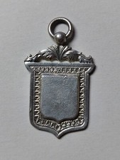 Very old antique silver  pocket watch fob - Chester 1883 - Joseph Fray