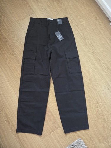 Primark mens baggy cargo black - primark,